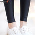 Women Yoga Pant Fitness Leggings Fluorescent Color Elastic Glossy Black Sport Leggings